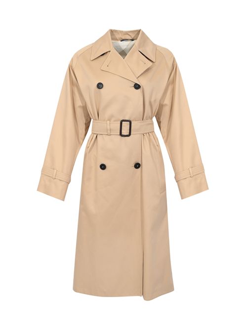 Trench WKSNINFA in gabardina antigoccia con stampa WEEKEND MAX MARA | 2615021016600001